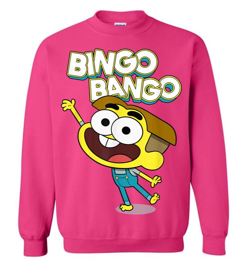 Inktee Store - Disney Channel Big City Greens Cricket Bingo Bango Sweatshirt Image