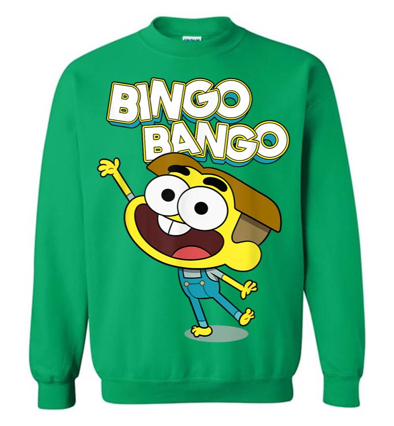 Inktee Store - Disney Channel Big City Greens Cricket Bingo Bango Sweatshirt Image