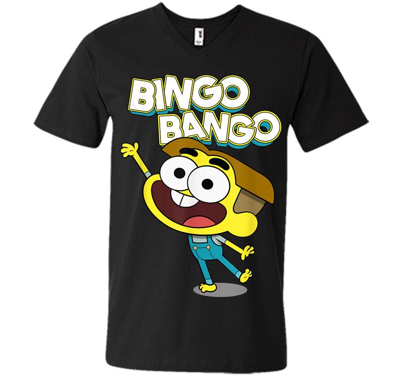 Disney Channel Big City Greens Cricket Bingo Bango V-neck T-shirt