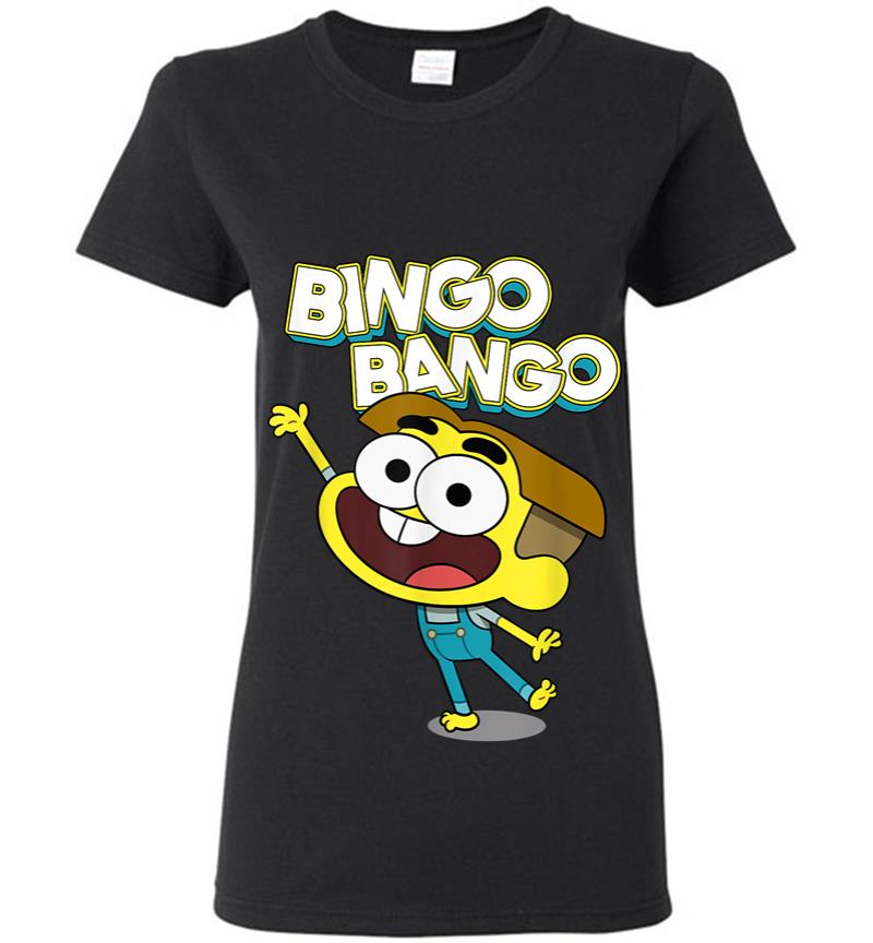 Disney Channel Big City Greens Cricket Bingo Bango Women T-shirt