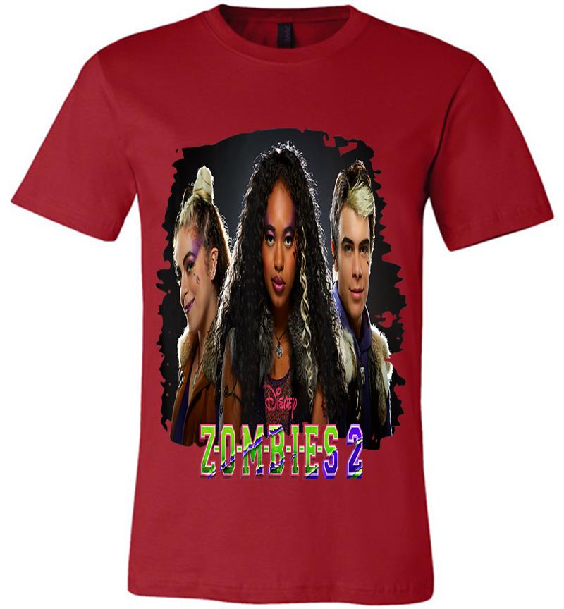 Inktee Store - Disney Channel Zombies 2 Werewolves Premium T-Shirt Image