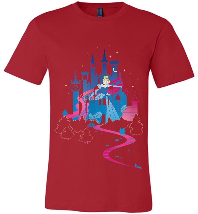 Inktee Store - Disney Cinderella Castle Premium T-Shirt Image