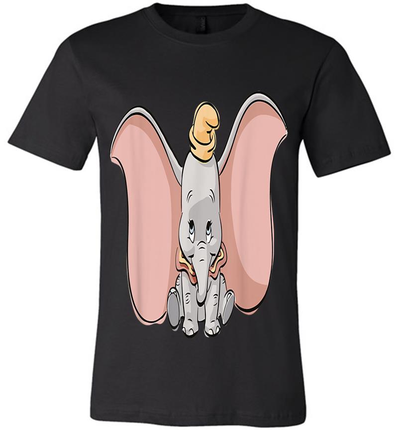 Inktee Store - Disney Classic Dumbo Cute Baby Elephant Premium T-Shirt Image