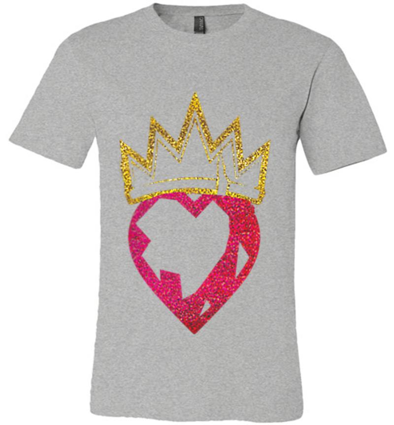Inktee Store - Disney Descendants 2 Evie Heart Crown Premium T-Shirt Image