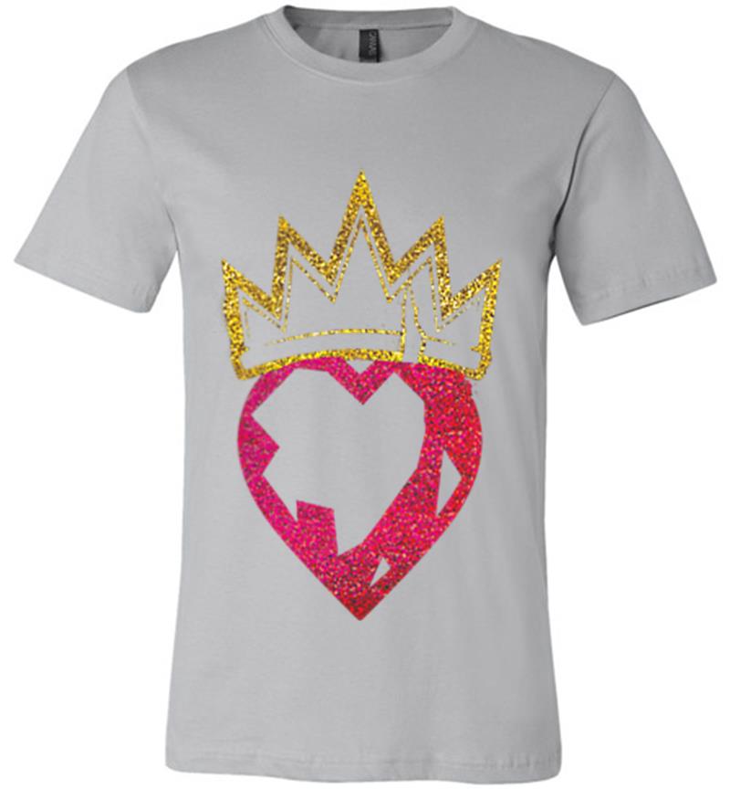 Inktee Store - Disney Descendants 2 Evie Heart Crown Premium T-Shirt Image