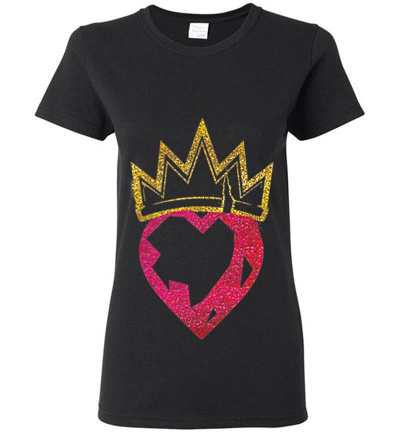 Disney Descendants 2 Evie Heart Crown Womens T-shirt