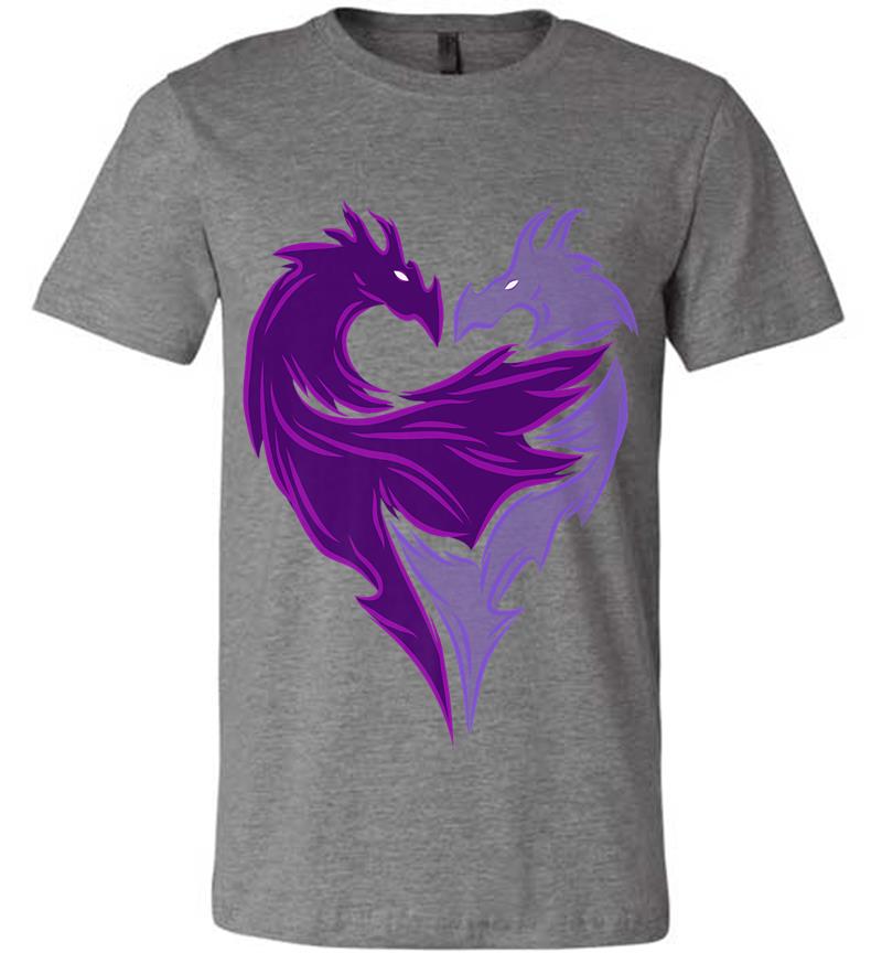 Inktee Store - Disney Descendants 2 Mal Dragon Premium Premium T-Shirt Image