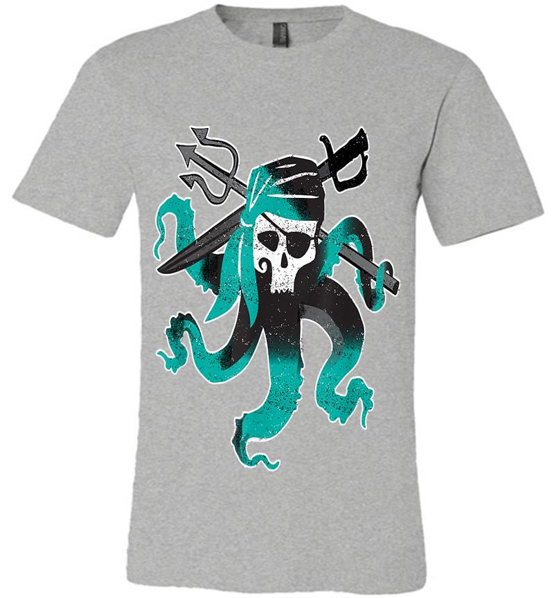 Inktee Store - Disney Descendants 2 Uma Pirate Octopus Premium T-Shirt Image