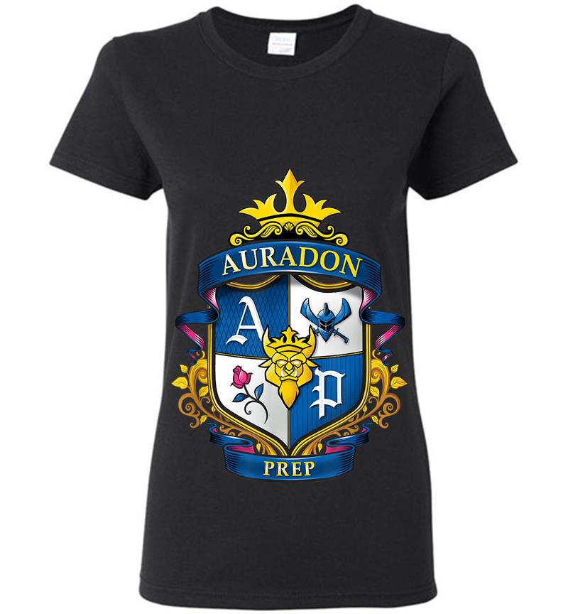 Disney Descendants Auradon Prep Crest Womens T-shirt