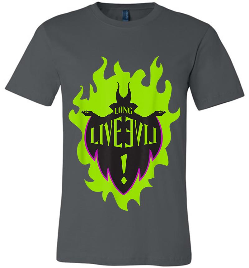Disney Descendants Maleficent Long Live Evil Premium T-Shirt