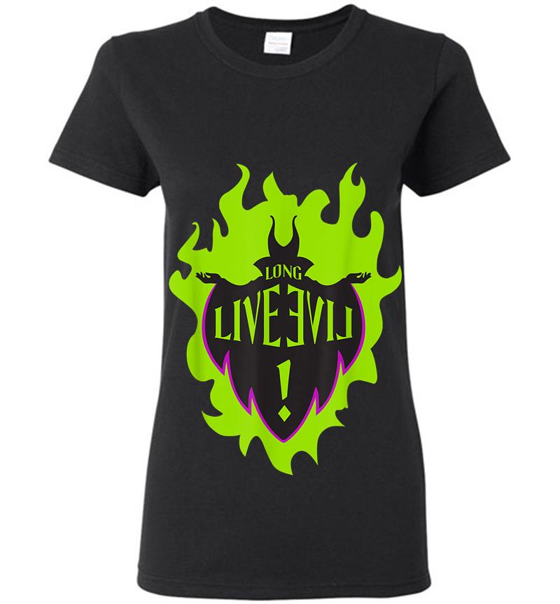 Disney Descendants Maleficent Long Live Evil Womens T-shirt