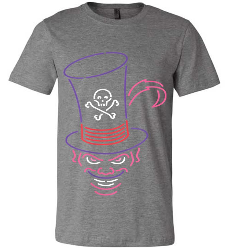 Inktee Store - Disney Dr. Facilier Neon Face Premium T-Shirt Image