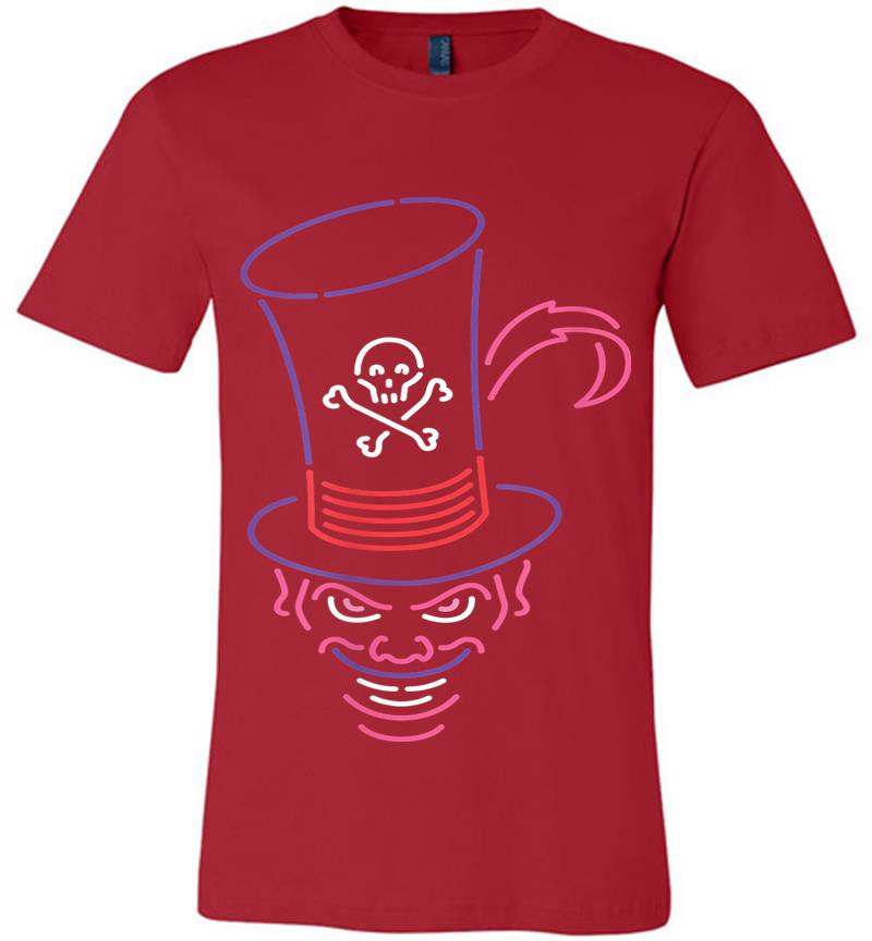Inktee Store - Disney Dr. Facilier Neon Face Premium T-Shirt Image