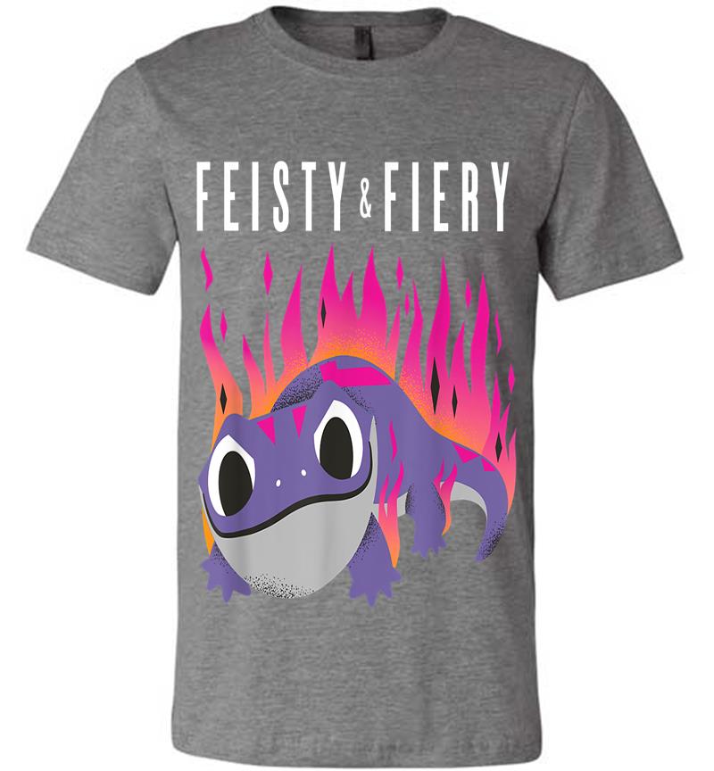 Inktee Store - Disney Frozen 2 Bruni Salamander Feisty &Amp; Fiery Premium T-Shirt Image