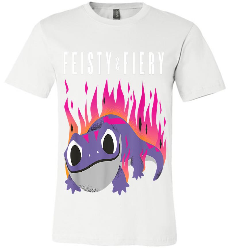 Inktee Store - Disney Frozen 2 Bruni Salamander Feisty &Amp; Fiery Premium T-Shirt Image