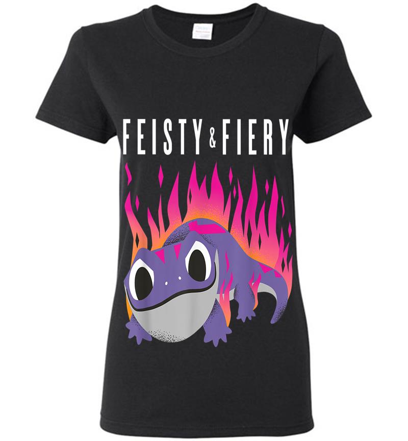Disney Frozen 2 Bruni Salamander Feisty & Fiery Womens T-shirt
