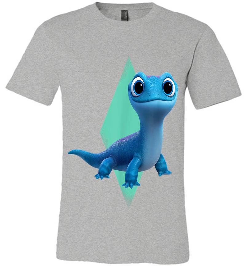 Inktee Store - Disney Frozen 2 Cute Salamander Bruni Premium T-Shirt Image