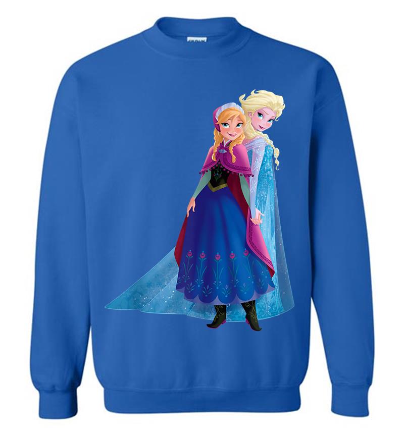 Inktee Store - Disney Frozen Elsa And Anna Sisters Sweatshirt Image