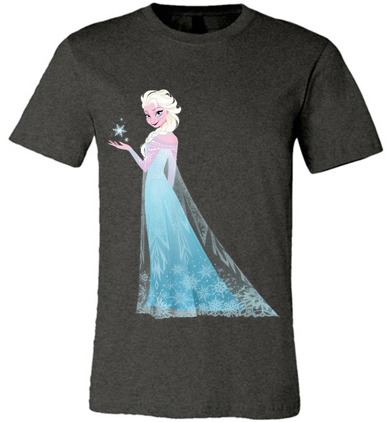 Inktee Store - Disney Frozen Elsa Magic Snowflake Premium T-Shirt Image