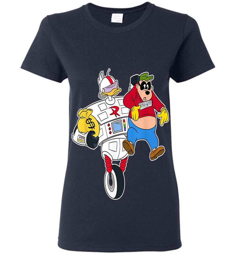 Inktee Store - Disney Gizmoduck And Beagle Boy Ducktales Womens T-Shirt Image