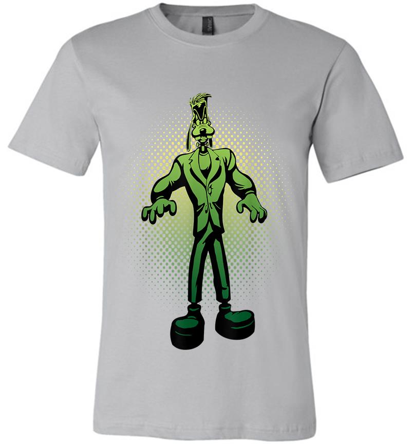 Inktee Store - Disney Goofy Frankenstein Halloween Costume Premium T-Shirt Image
