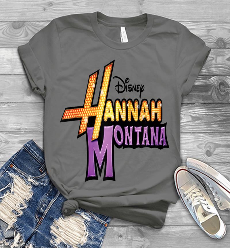 Inktee Store - Disney Hannah Montana Logo Mens T-Shirt Image
