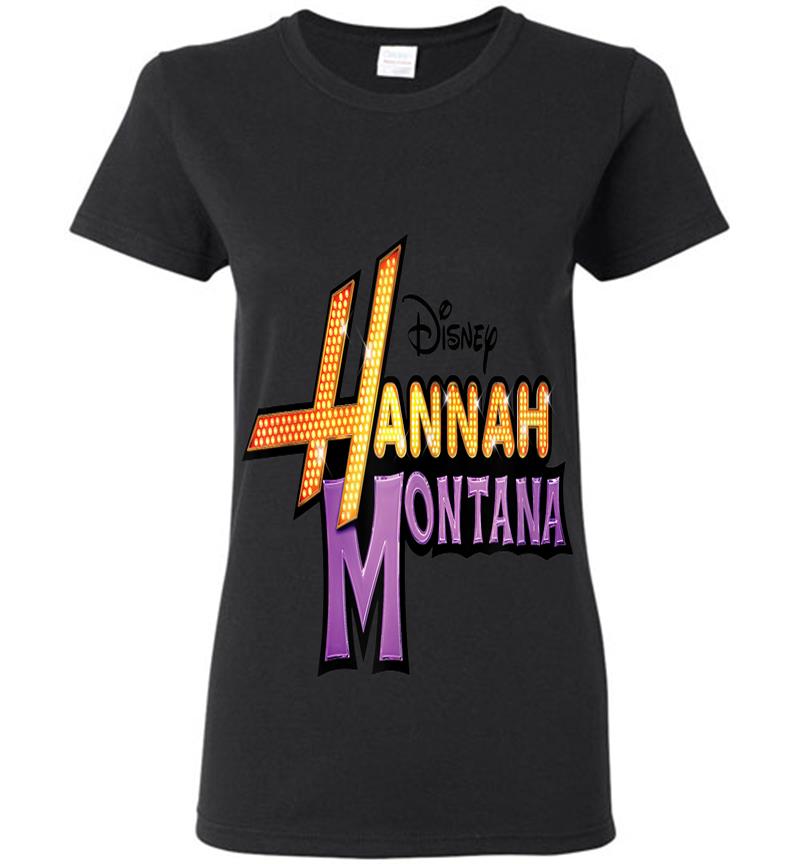 Disney Hannah Montana Logo Womens T-shirt