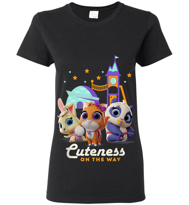 Disney Junior T.o.t.s. Cuteness On The Way Womens T-shirt