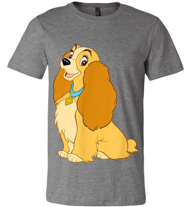 Inktee Store - Disney Lady And The Tramp Lady Premium T-Shirt Image