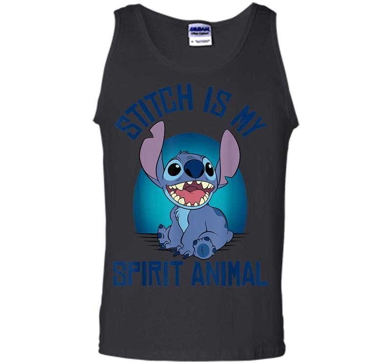 Disney Lilo Stitch Spirit Animal Stitch Men Tank Top