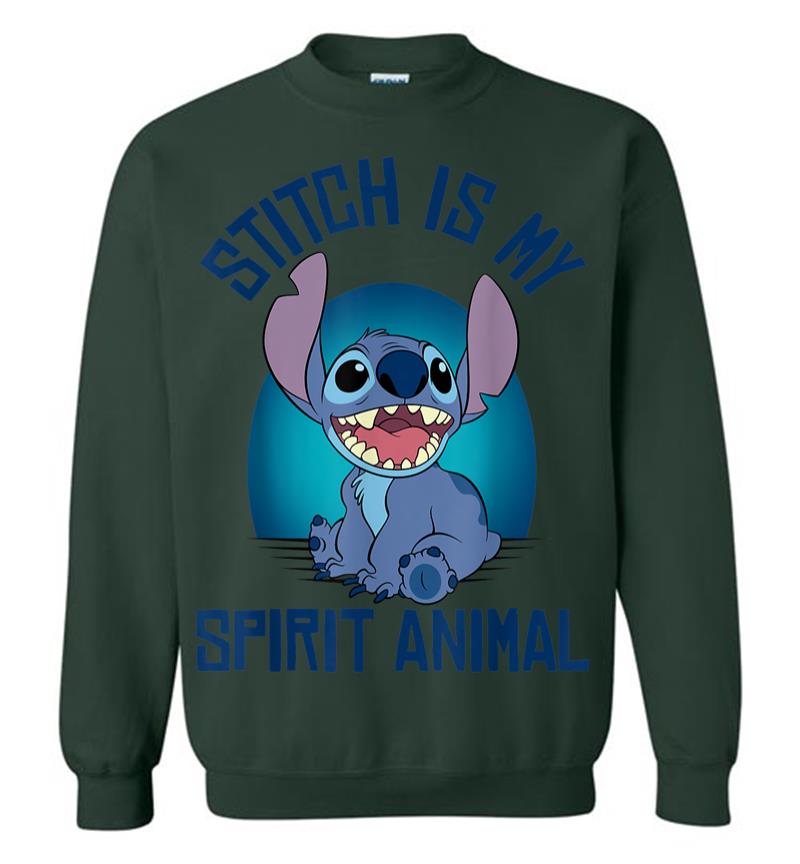 Inktee Store - Disney Lilo Stitch Spirit Animal Stitch Sweatshirt Image