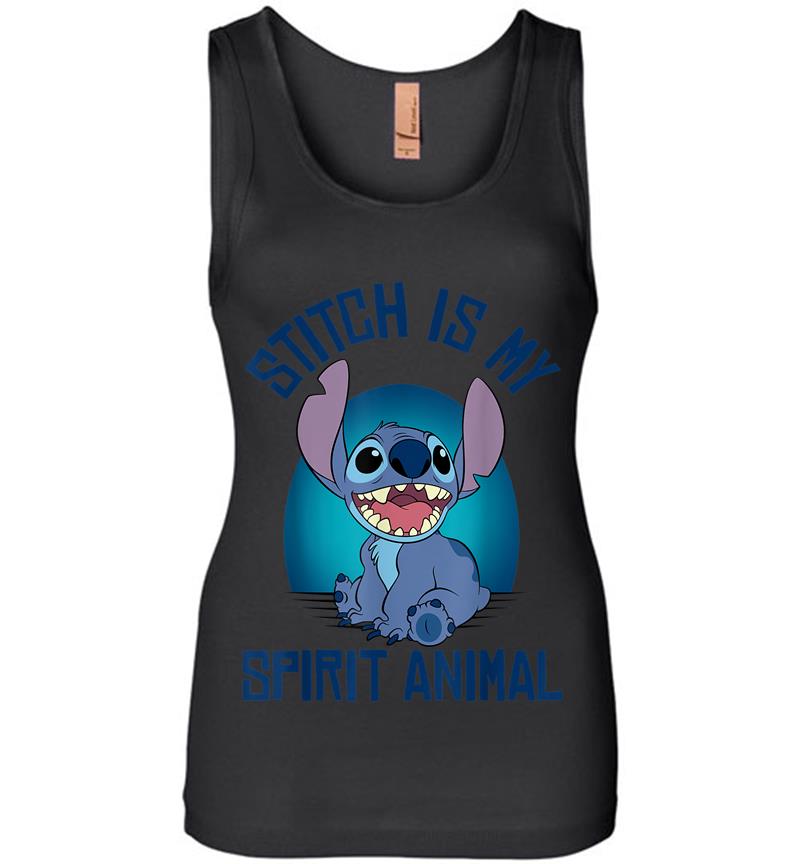 Disney Lilo Stitch Spirit Animal Stitch Women Jersey Tank Top
