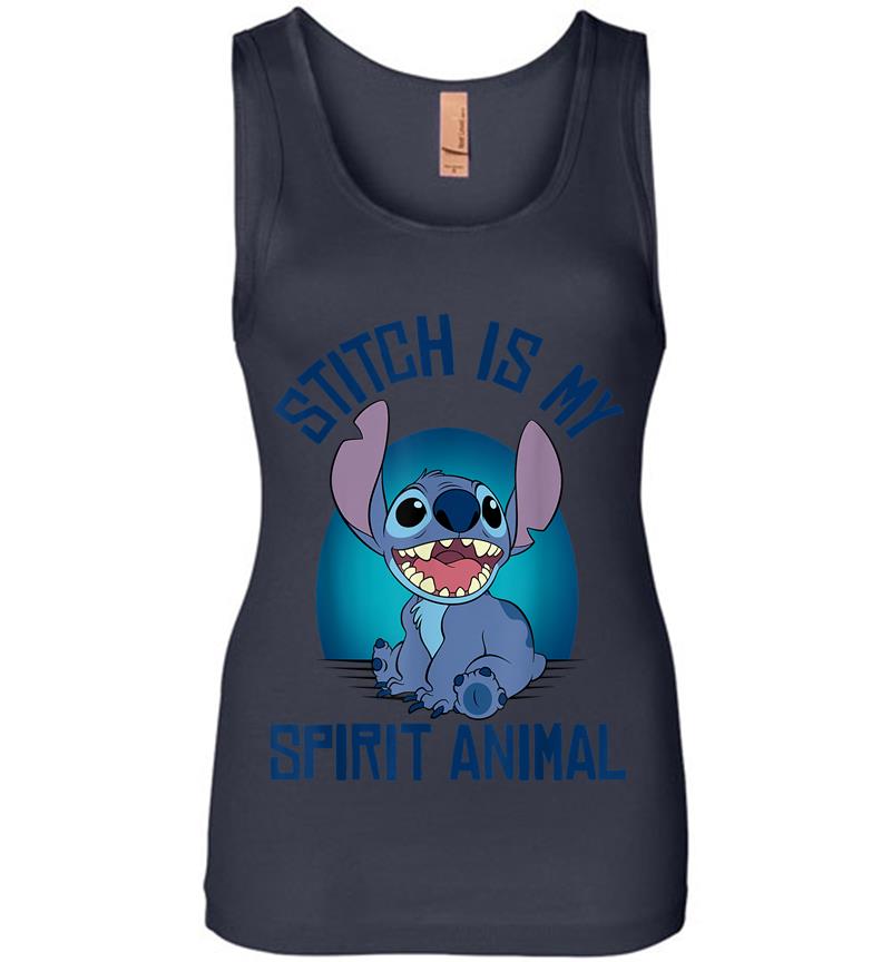 Inktee Store - Disney Lilo Stitch Spirit Animal Stitch Women Jersey Tank Top Image