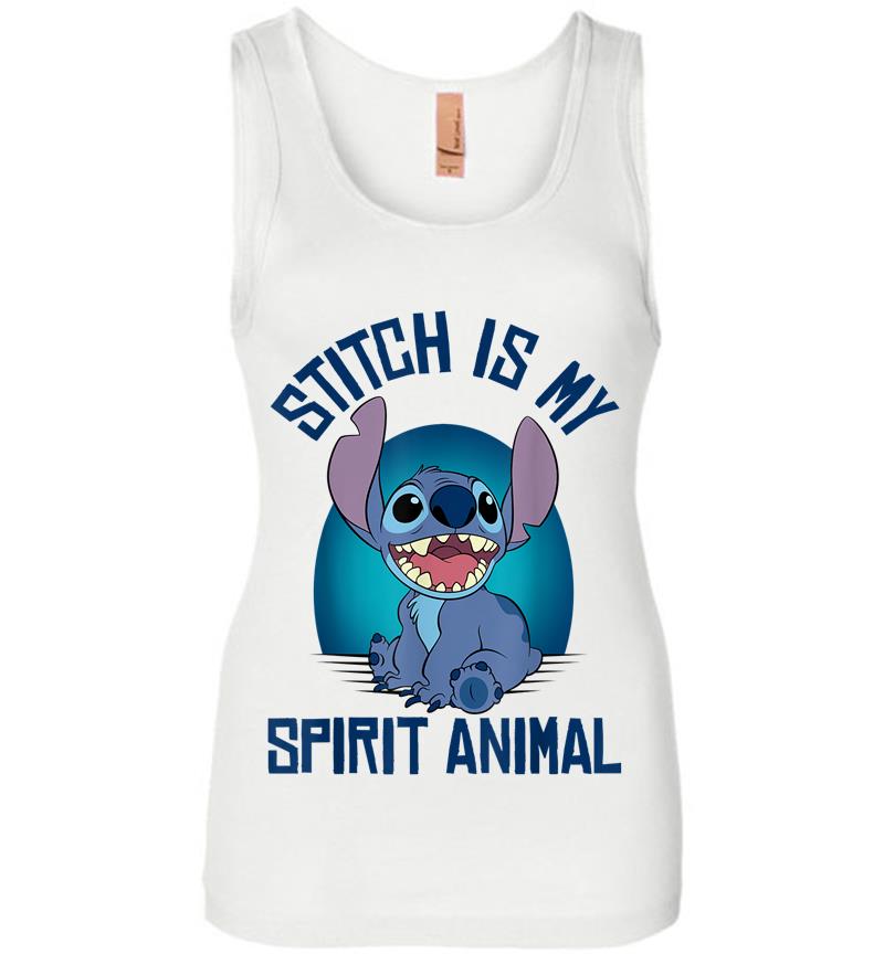 Inktee Store - Disney Lilo Stitch Spirit Animal Stitch Women Jersey Tank Top Image
