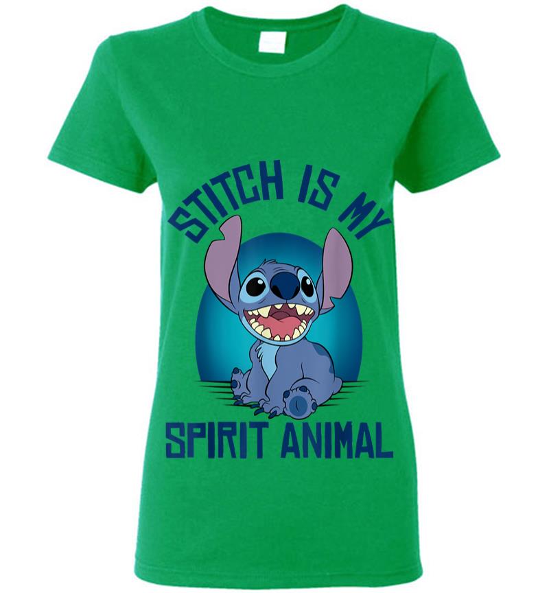 Inktee Store - Disney Lilo Stitch Spirit Animal Stitch Women T-Shirt Image
