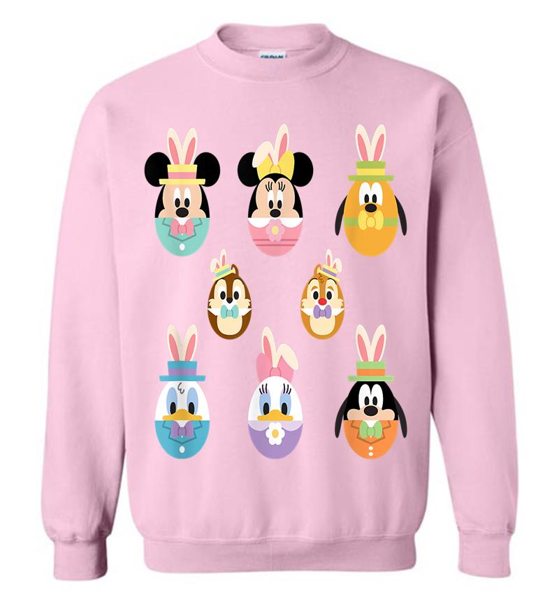 Inktee Store - Disney Mickey And Friends Cute Easter Bunny Ears Sweatshirt Image