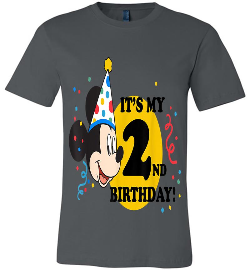 Disney Mickey Mouse 2Nd Birthday Premium T-Shirt
