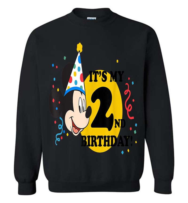 Disney Mickey Mouse 2nd Birthday Sweatshirt