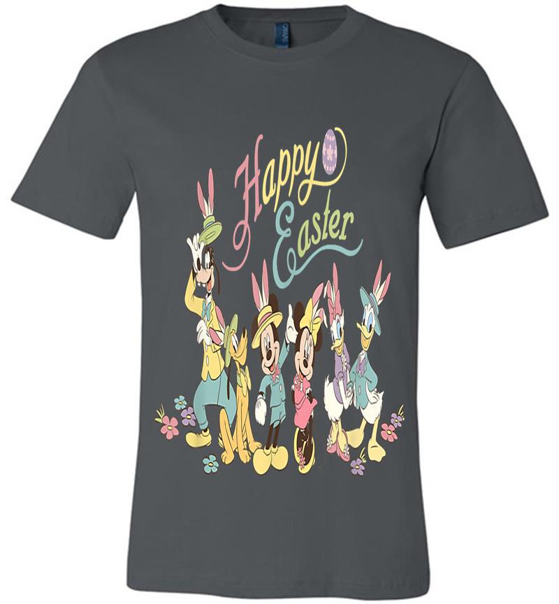 Disney Mickey Mouse And Friends Bunny Ears Easter Premium T-Shirt