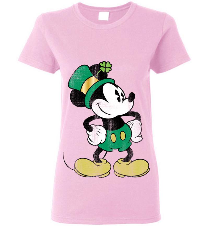 Inktee Store - Disney Mickey Mouse Green Day Womens T-Shirt Image