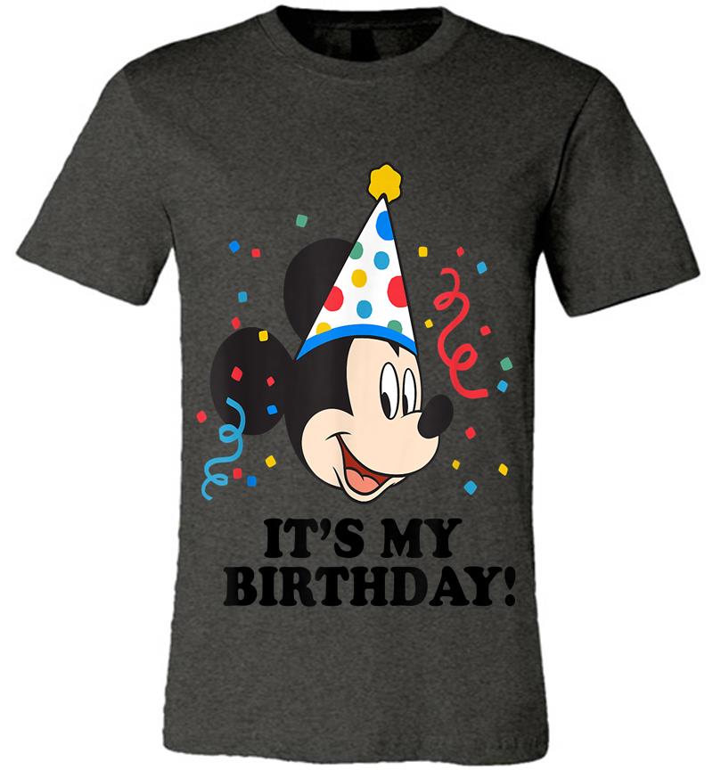 Inktee Store - Disney Mickey Mouse It'S My Birthday! Premium T-Shirt Image