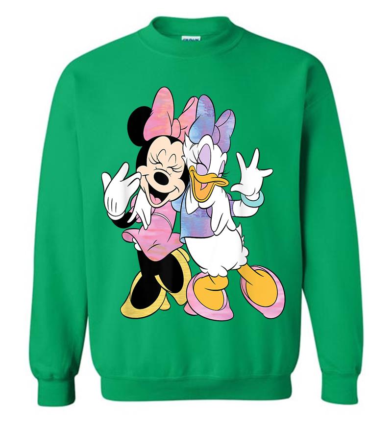 Inktee Store - Disney Minnie Mouse And Daisy Duck Best Friends Sweatshirt Image