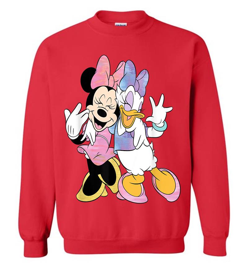 Inktee Store - Disney Minnie Mouse And Daisy Duck Best Friends Sweatshirt Image
