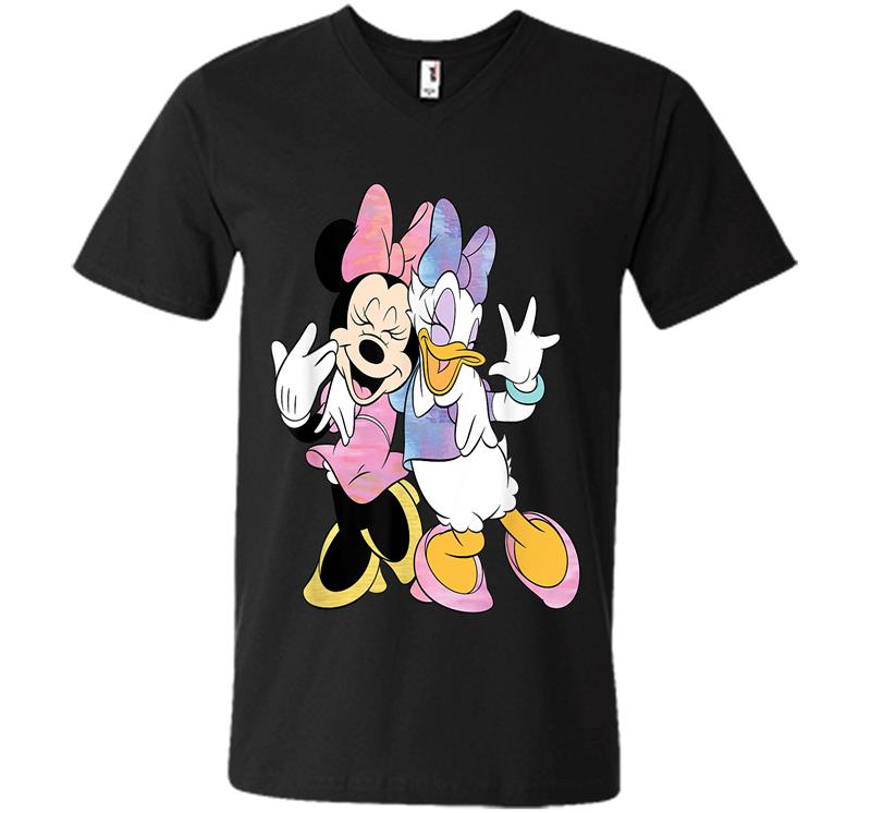 Disney Minnie Mouse And Daisy Duck Best Friends V-neck T-shirt