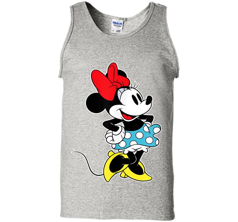Disney Minnie Mouse Hands On Hips Pose Mens Tank Top