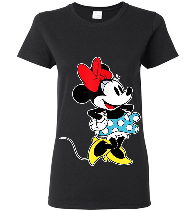 Disney Minnie Mouse Hands On Hips Pose Womens T-shirt