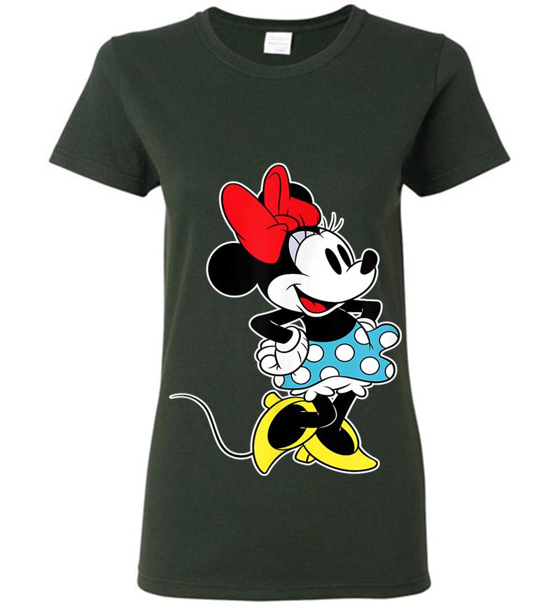 Inktee Store - Disney Minnie Mouse Hands On Hips Pose Womens T-Shirt Image