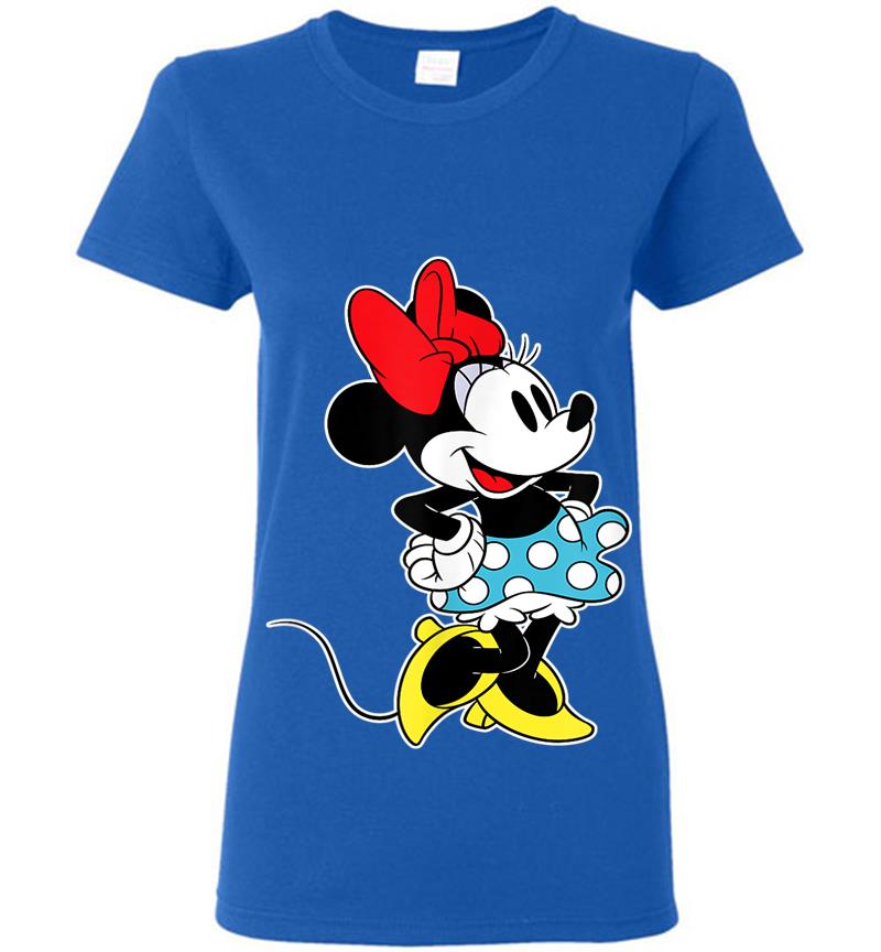 Inktee Store - Disney Minnie Mouse Hands On Hips Pose Womens T-Shirt Image