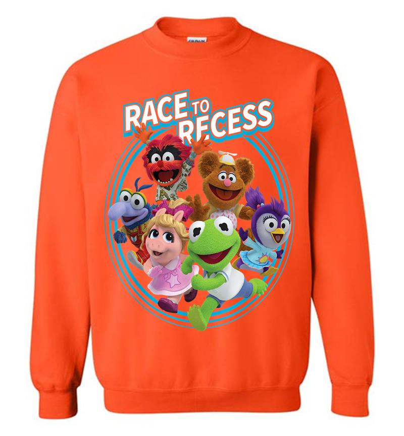 Inktee Store - Disney Muppet Babies Race To Recess Sweatshirt Image