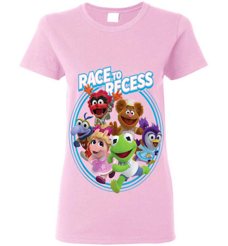 Inktee Store - Disney Muppet Babies Race To Recess Womens T-Shirt Image